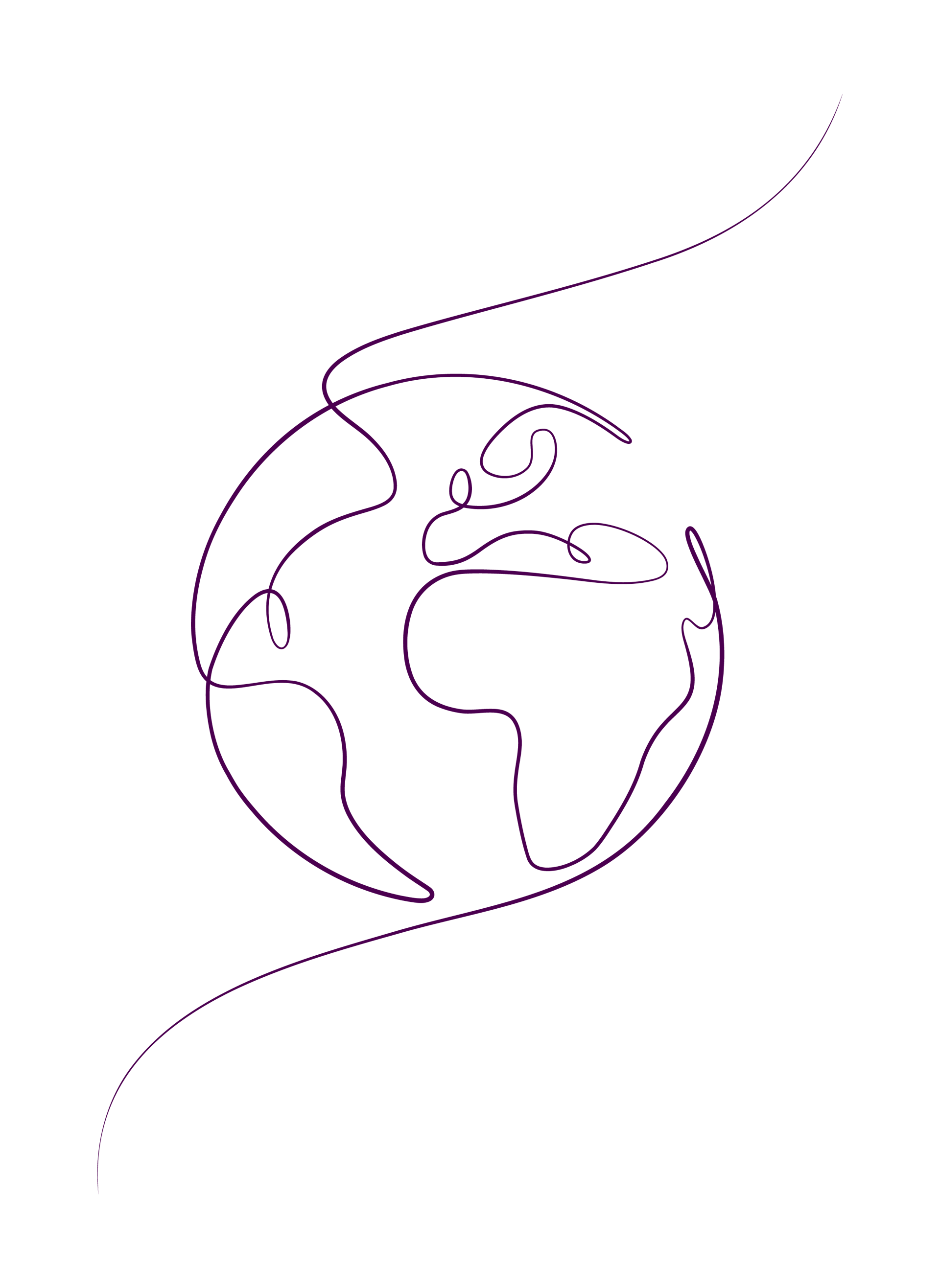 Illustration of the globe